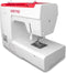 Veritas Niki - Naaimachine - 23 steken - Wit met rood