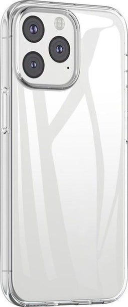 Lunso - Softcase hoes - Geschikt voor iPhone 13 Pro - Transparant