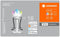 LEDVANCE SMART+ GARDEN DOT - Slim tuinarmatuur LED - RGB kleurcontrole IP65