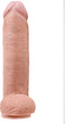 Pipedream King Cock realistische dildo Cock - With Ballskin beige - 12 inch