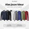Milanoro Herenpullover - Overhemdkraag - Donkergrijs - XXL