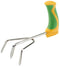 Peta ergonomische handhark - Roestvrij staal - Pistoolgrip-handvat - 23 cm x 15 cm