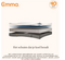 Emma Matras Lite - 140x200 cm - AeroFoam laag - Wit met Grijs