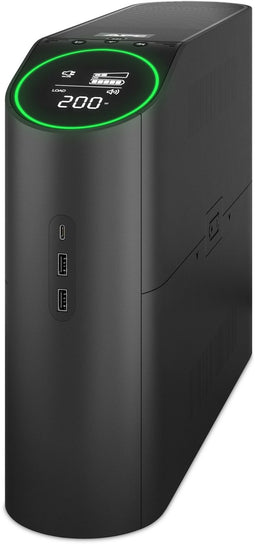APC Back-UPS Pro BGM2200B-GR - UPS 2200VA/1320W 4x Schuko 2x C13 3x USB charger - Grijs