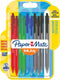 Paper Mate InkJoy 100RT intrekbare balpennen | Medium punt (1,0 mm) | Diverse standaardkleuren | 10 stuks