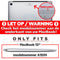 Maak je eigen MacBook 12 inch hoesje - Apple uitsparing