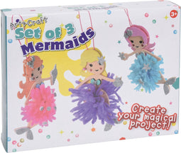 Maak Je Eigen Pompom Zeemeermin Hangers