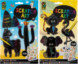 Maak je eigen Scratch Art Jongen