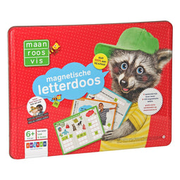 Maan roos vis - Maan roos vis magnetische letterdoos