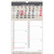 Maandkalender Memo-Manager, viertalig, 2023