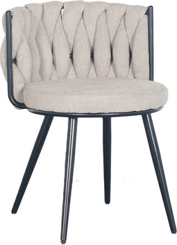Maanstoel beige (Set van 2)