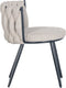 Maanstoel beige (Set van 2)