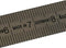 Maatlat RVS 1056 1000 x 30 x 0.8mm