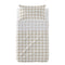 Happy Friday Sheet set 2 pieces Vichy beige 100x130 cm (Cot) Beige
