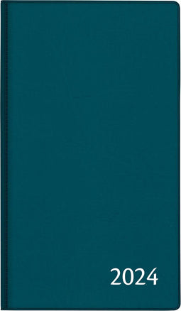 Aurora agenda - 2025 - Visuplan - Week op 2 pagina's - Zakagenda - Geassorteerde kleuren - A6 (90 x 165 mm)