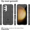 iMoshion Hoesje Geschikt voor Samsung Galaxy S23 FE Hoesje Siliconen - iMoshion Rugged Shield Backcover - Zwart