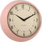PLINT Retro Wandklok - 23 cm Doorsnede - Roze