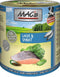 MAC's Hondenvoer Natvoer Blik - 70% Zalm & Spinazie - 6 x 800g