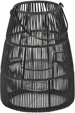 Mace lantaarn klein incl glas kaarshouder lava