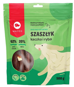 MACED Duck and fish skewer - Dog treat - 500g
