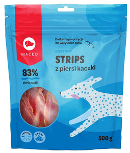 MACED Duck strips - Dog treat - 500g