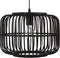 MACHEKE - Hanglamp - Zwart - Bamboehout