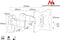 Maclean Brackets MC-503A S - TV Muurbeugel TV 23- 42'' Houder