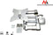Maclean Brackets MC-503A S - TV Muurbeugel TV 23- 42'' Houder