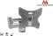 Maclean Brackets MC-503A S - TV Muurbeugel TV 23- 42'' Houder
