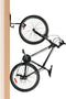 Maclean - Fiets muurbeugel - Wandmontage / Ophangsysteem / verticaal - max. belasting 20kg - Zwart