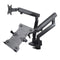 Maclean MC-813 Dual Desk Mount for a Monitor and a Laptop 17