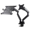 Maclean MC-813 Dual Desk Mount for a Monitor and a Laptop 17