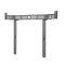 Maclean MC-843 TV Universal Soundbar Speaker Wall Mount Holder Adjustable VESA 10kg