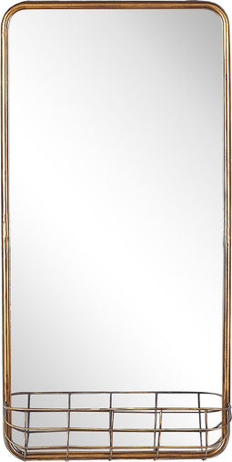 MACON - Wandspiegel - Goud - IJzer