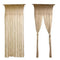 Macramé Gordijn - Purry - Katoen - 200 x 90cm - Incl. 2 Embrasses & Houten Roede