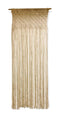 Macramé Gordijn - Purry - Katoen - 200 x 90cm - Incl. 2 Embrasses & Houten Roede