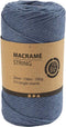 Macrame Koord - Blauw, 198m.