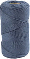 Macrame Koord - Blauw, 198m.