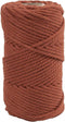 Macrame Koord Bunt Orange, 55m.