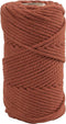 Macrame Koord Bunt Orange, 55m.