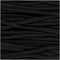 Macramé koord, dikte 2 mm, zwart, 8m