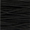 Macramé koord, dikte 2 mm, zwart, 8m