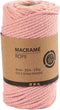 Macrame Koord Roze, 55m