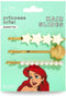 Mad Beauty - Disney Princess Ariel - Hair Slides - Haarschuifjes - Gold - Goud (3 pcs)