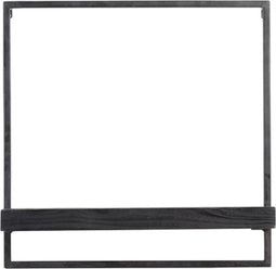 Maddison wandplank 50x15x50 cm - mat zwart