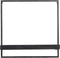 Maddison wandplank 50x15x50 cm - mat zwart