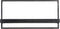 Maddison wandplank 60x15x30 cm - mat zwart