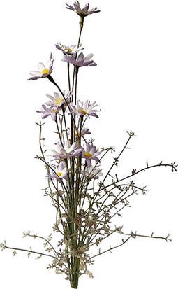 Madelief bosje 60cm paars