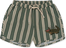 Konges Sløjd Seer Asnou zwemshort kind - Pasture Stripe