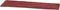 Madison - Bankkussen Outdoor Manchester Red -120x48 - Rood
